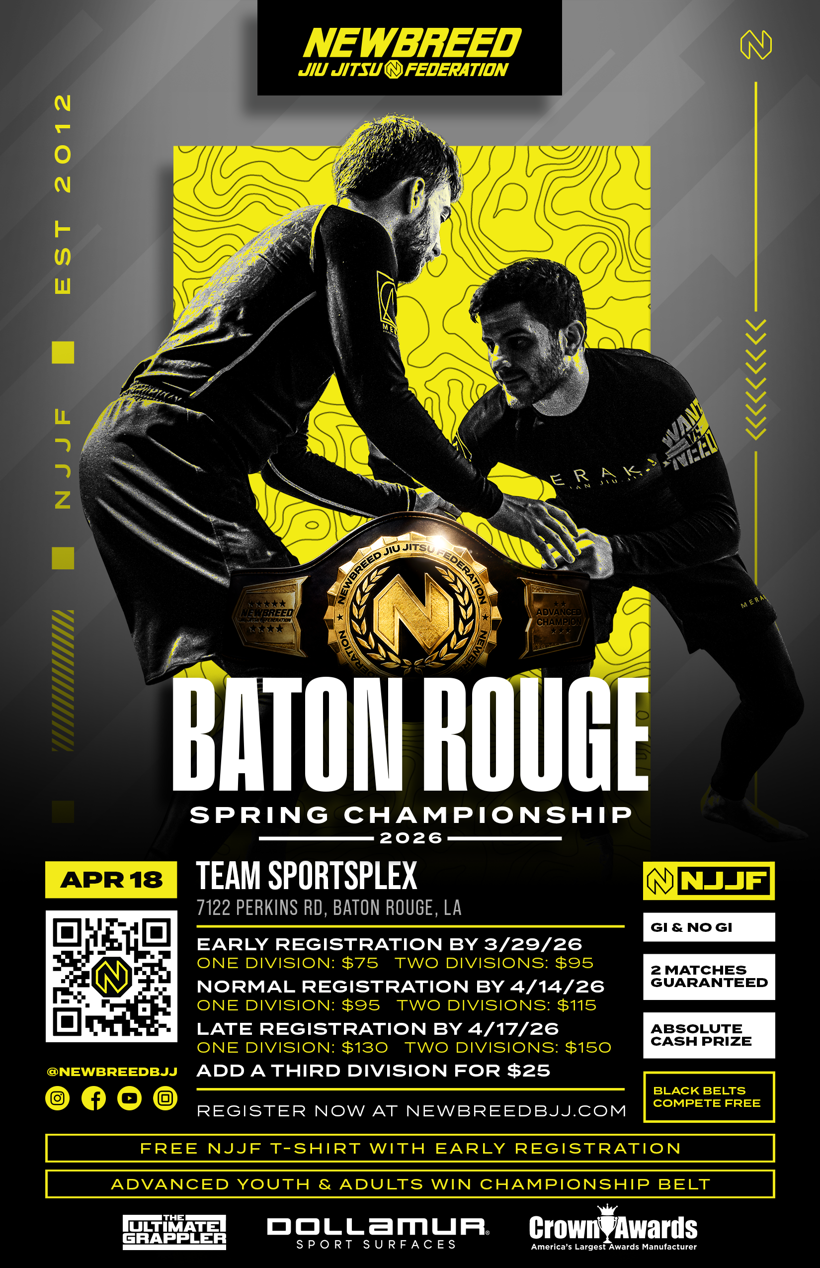 Newbreed tournament poster
